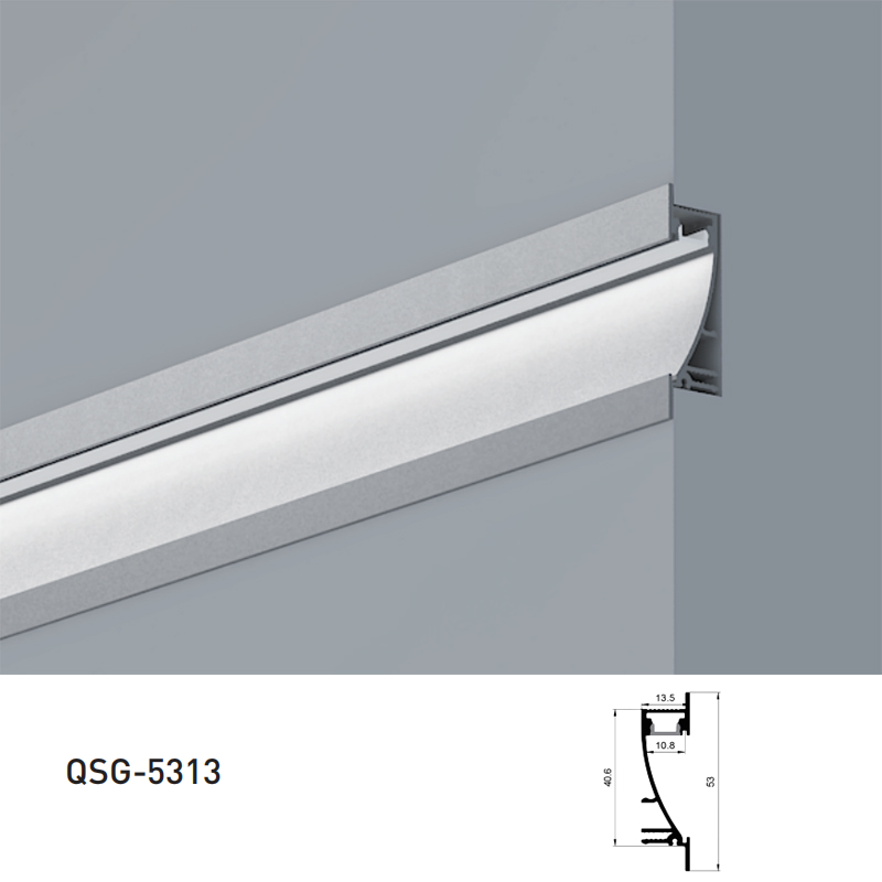 Recessed Drywall LED Strip Channel For 10mm LED Tape Lighting Recessed Drywall LED Strip Channel For 10mm LED Tape Lighting